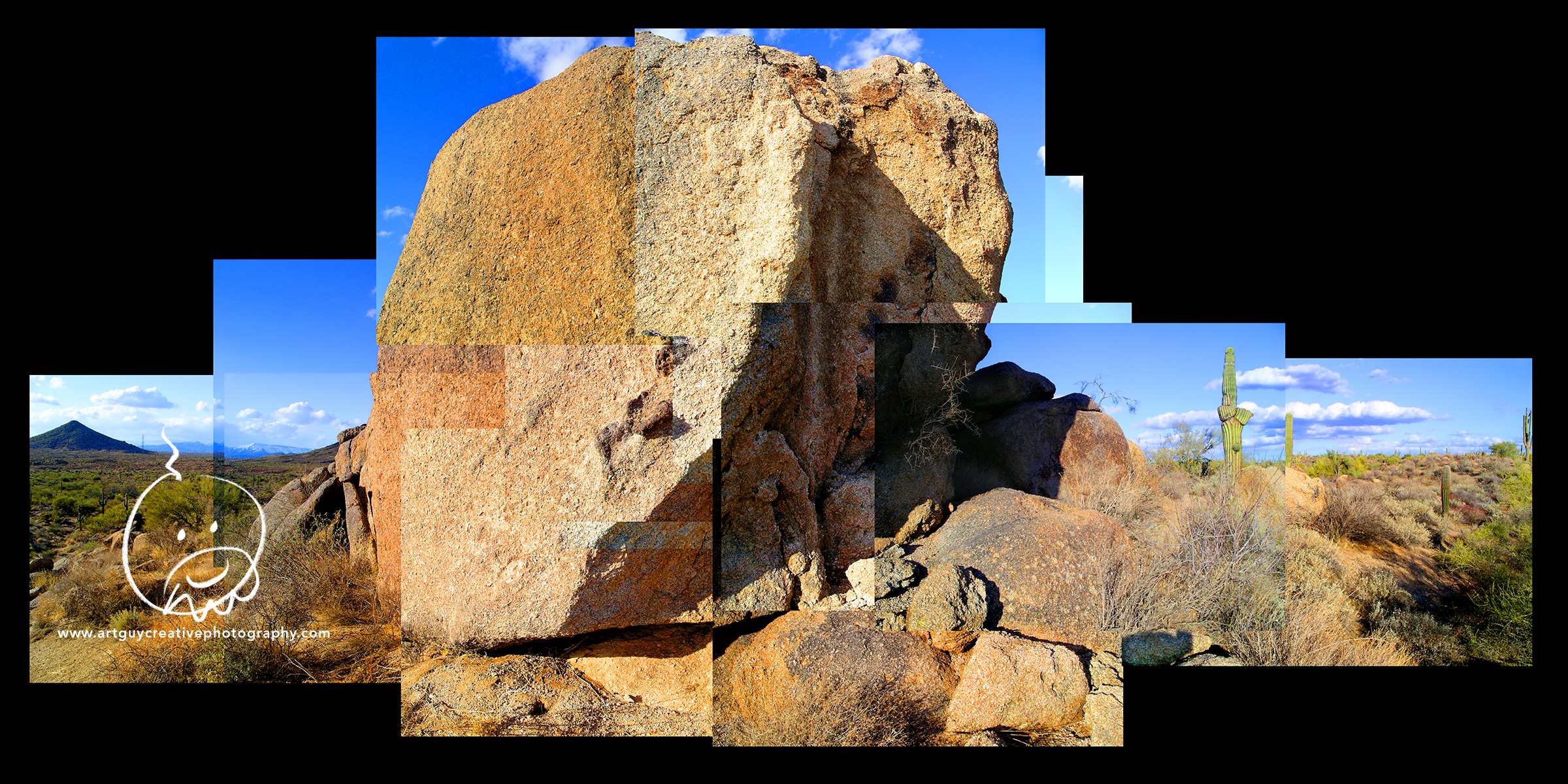 Arizona Desert Rock Formation Photography